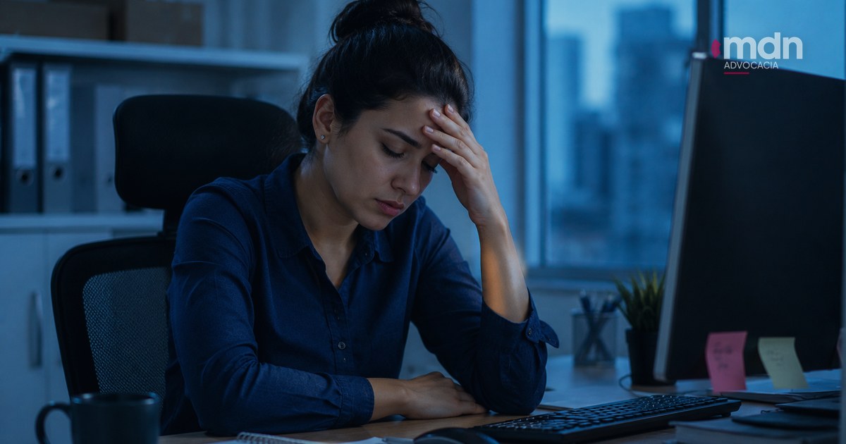 Desenvolvi ansiedade no trabalho posso processar a empresa? Desenvolvi ansiedade no trabalho posso processar a empresa?