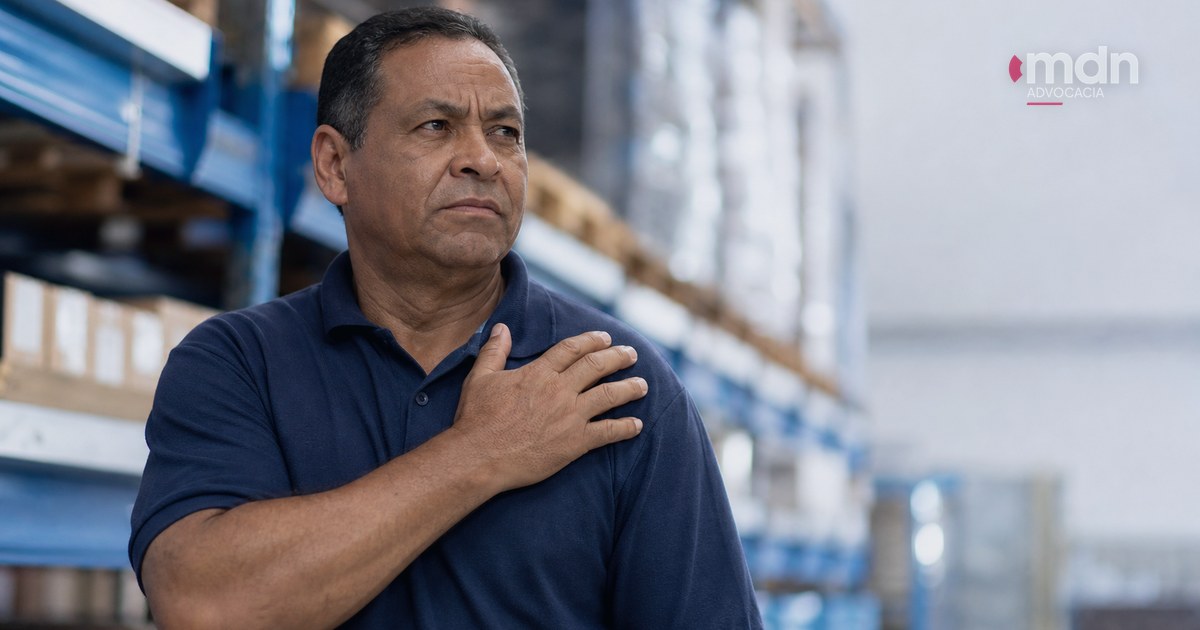 12 Direitos de quem tem um problema no ombro pelo trabalho 12 Direitos de quem tem um problema no ombro pelo trabalho