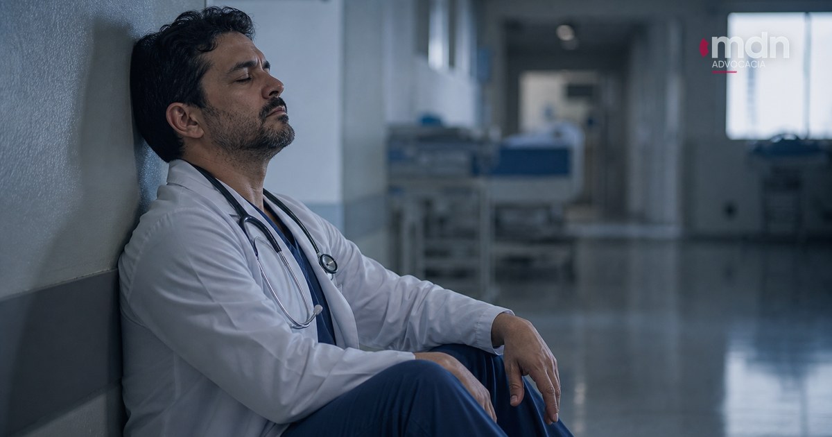 Síndrome de burnout em médicos: causas e direitos