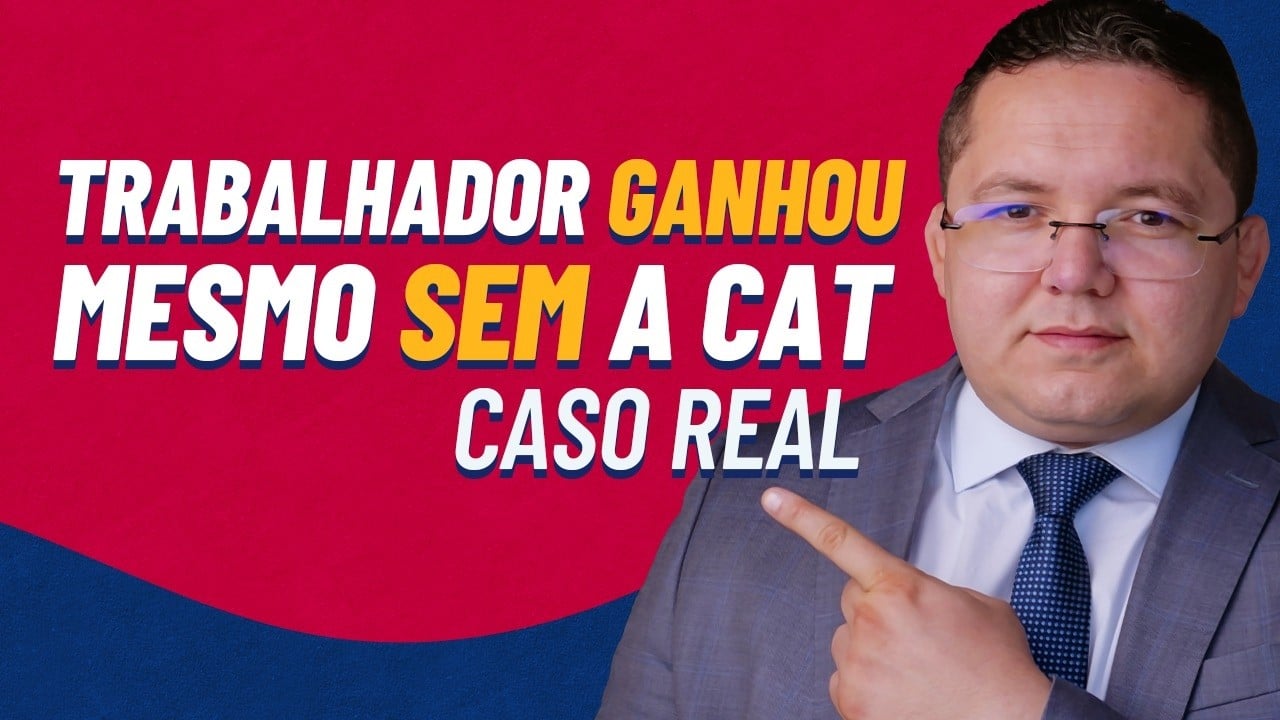 Caso real - Trabalhador sofreu acidente, empresa não abriu a CAT, mas ele ganhou