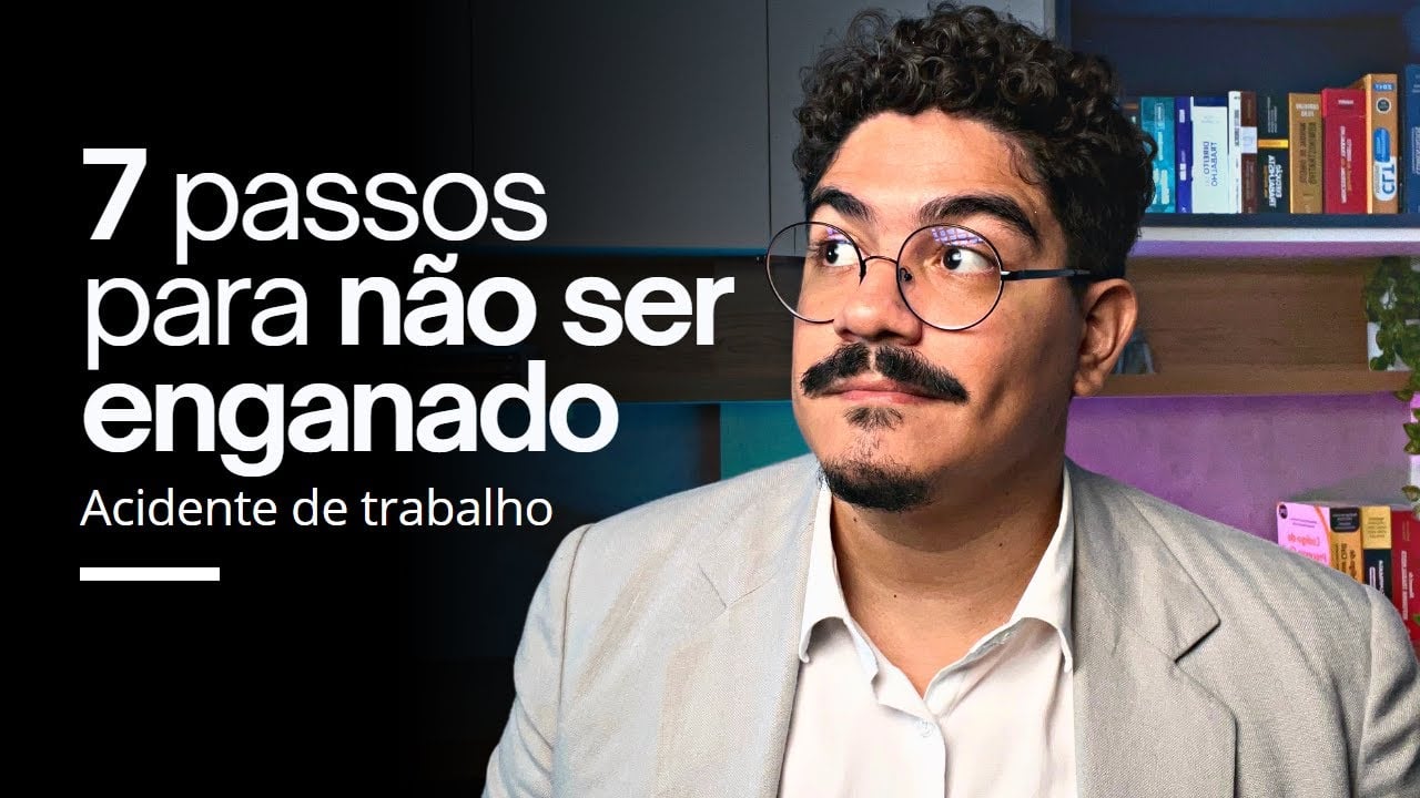 O que fazer após sofrer um ACIDENTE DE TRABALHO