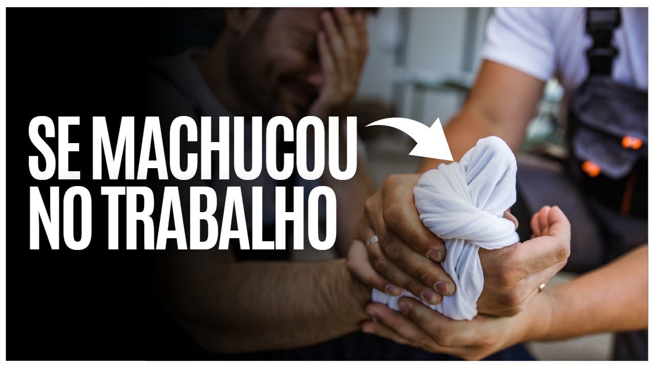 Me machuquei no trabalho, quais meus DIREITOS? saiba AQUI...