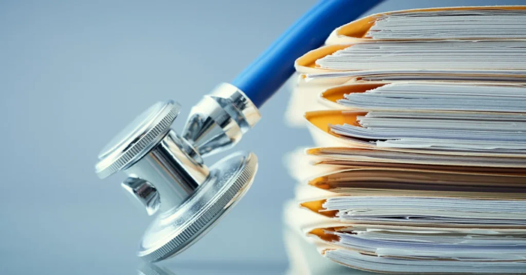prontuário médico para Burnout