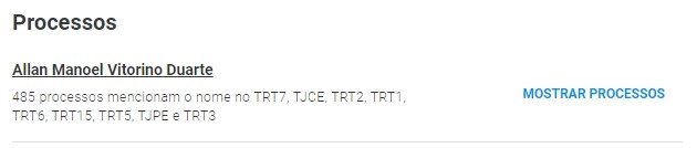 Resultado processos jusbrasil Resultado processos jusbrasil